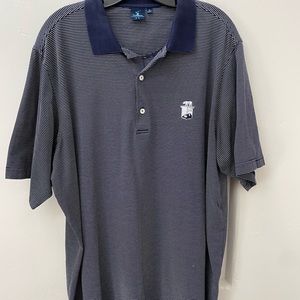 Rare California Club Fairway & Green Navy Striped Classic Golf